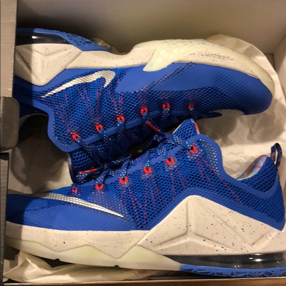 Nike Other - Lebron 12 limited edition. Blue. Silver. Orange 13